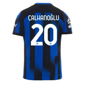 Inter Milan Hakan Calhanoglu #20 Hemmatröja 2023-24 Kortärmad